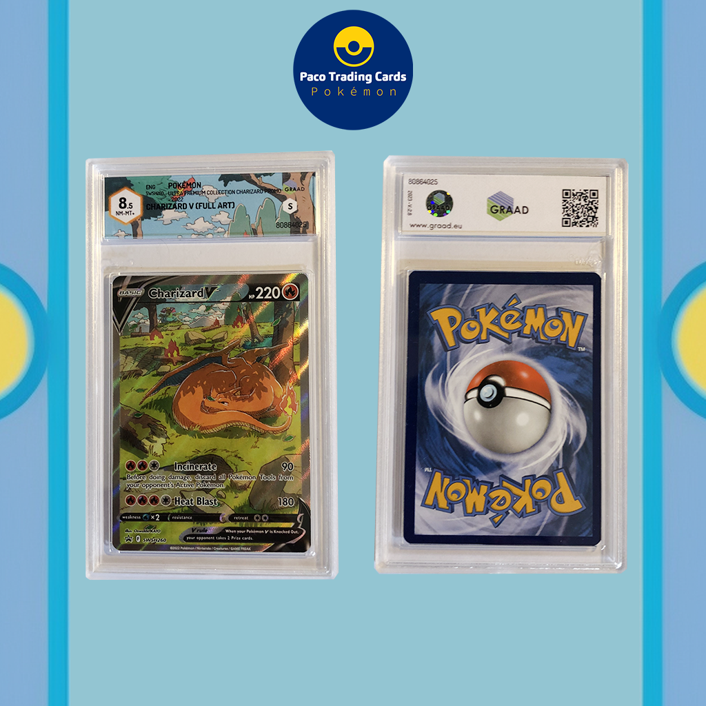 Charizard V - Ultra Premium Collection - GRAAD 8,5