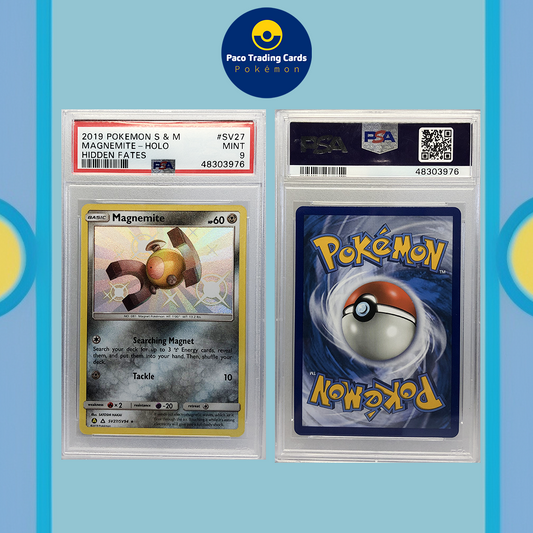 Magnemite baby shining - Hidden fates - 2019 PSA 9